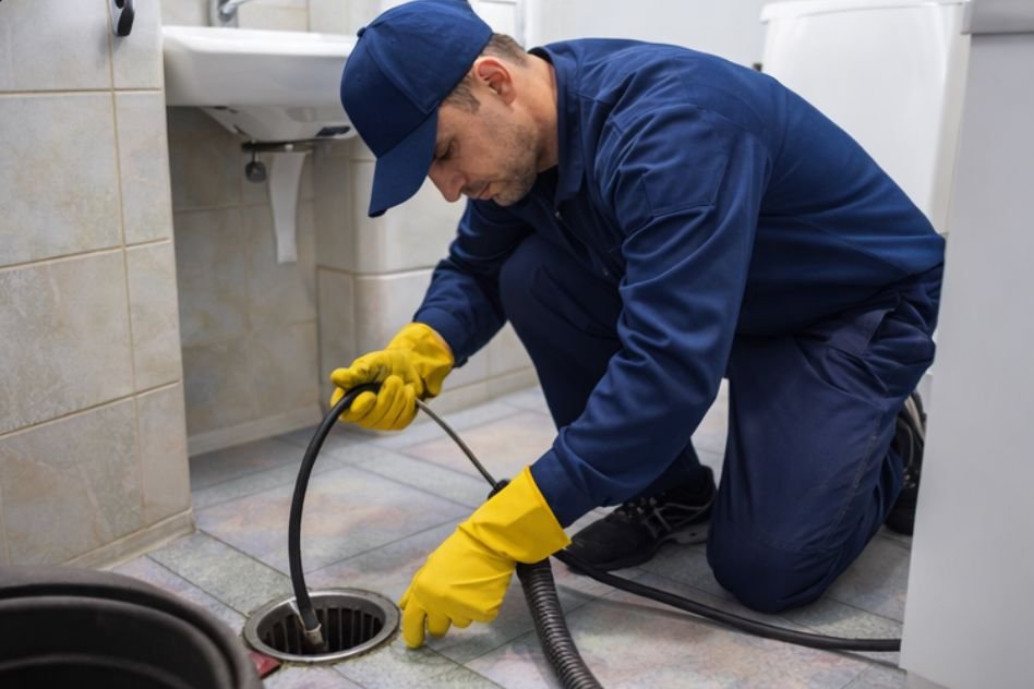 Moderne Rohrreinigung mit professioneller Technik